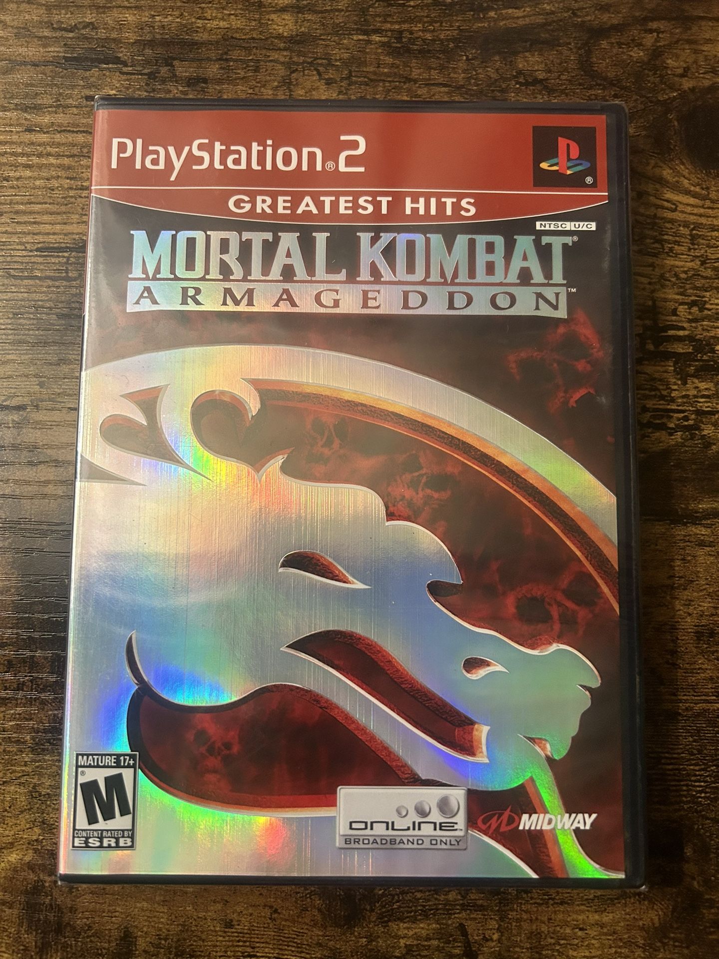 Mortal Kombat Armageddon PS2 Game Sealed.