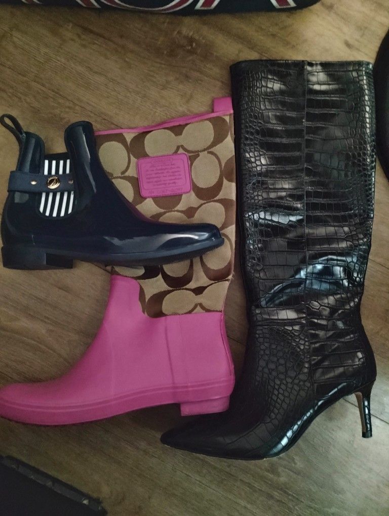 Designer Shoes Coach Pink Nautica Blue