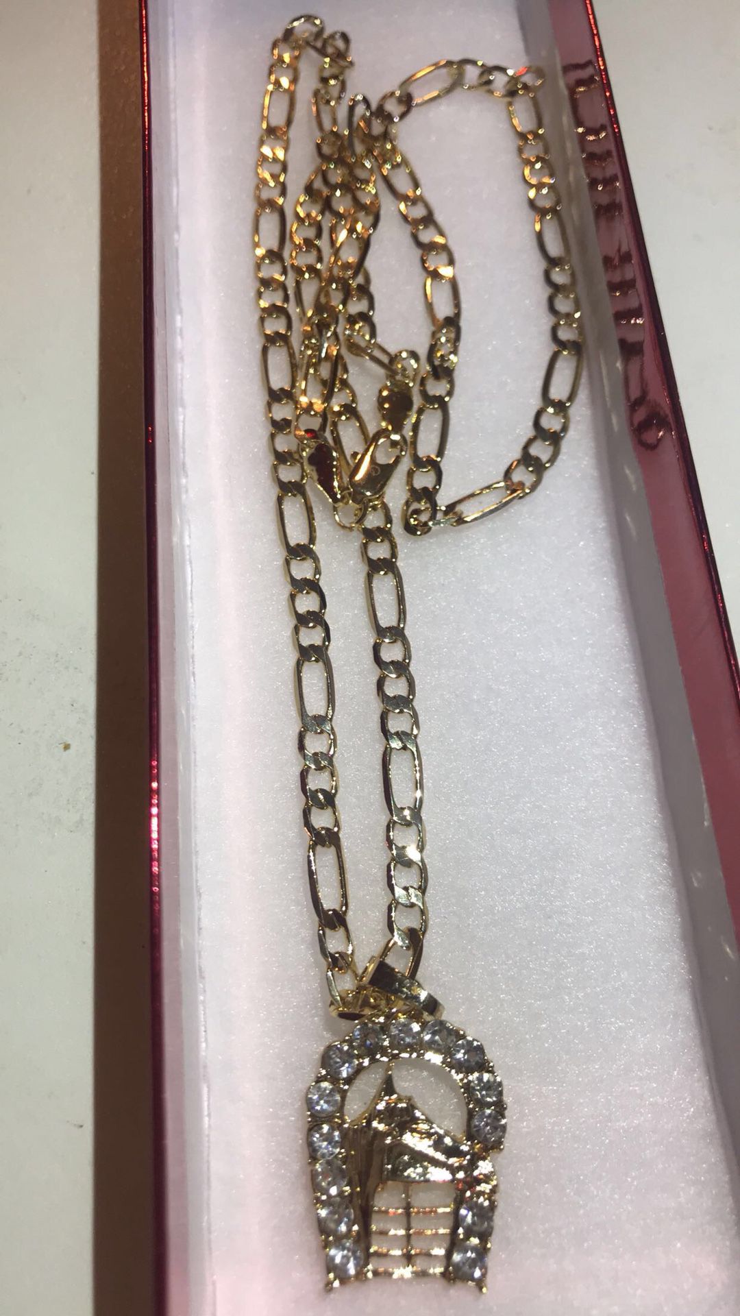 Chain with horse pendant