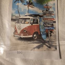 Paint by number canvas paintings - set of 3