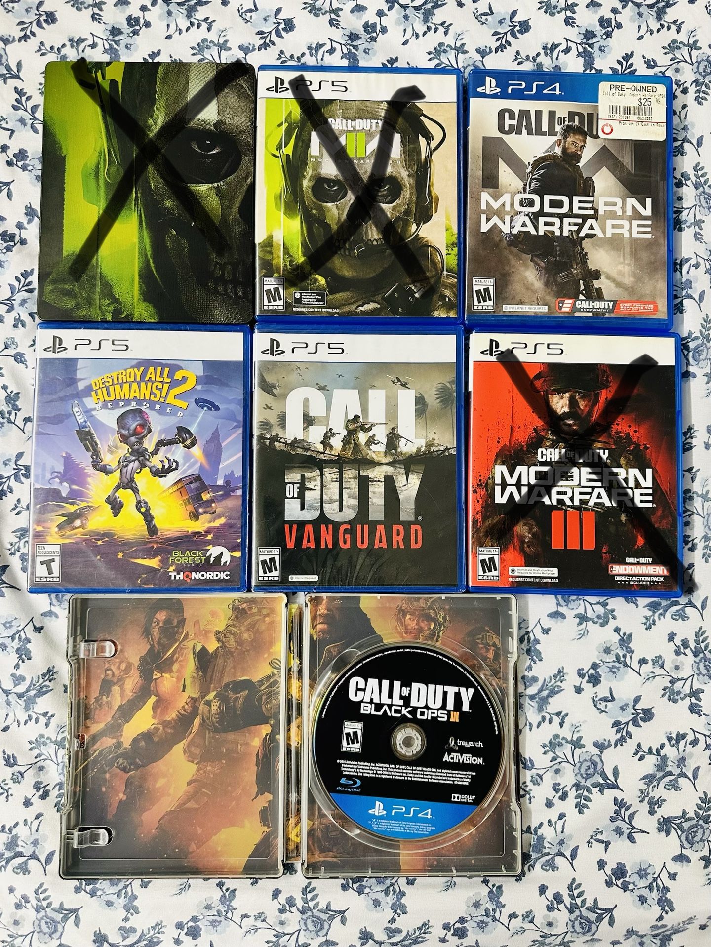 Sony PlayStation 5/4 Games ( Used Very New)