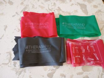 Therabands - 4 total