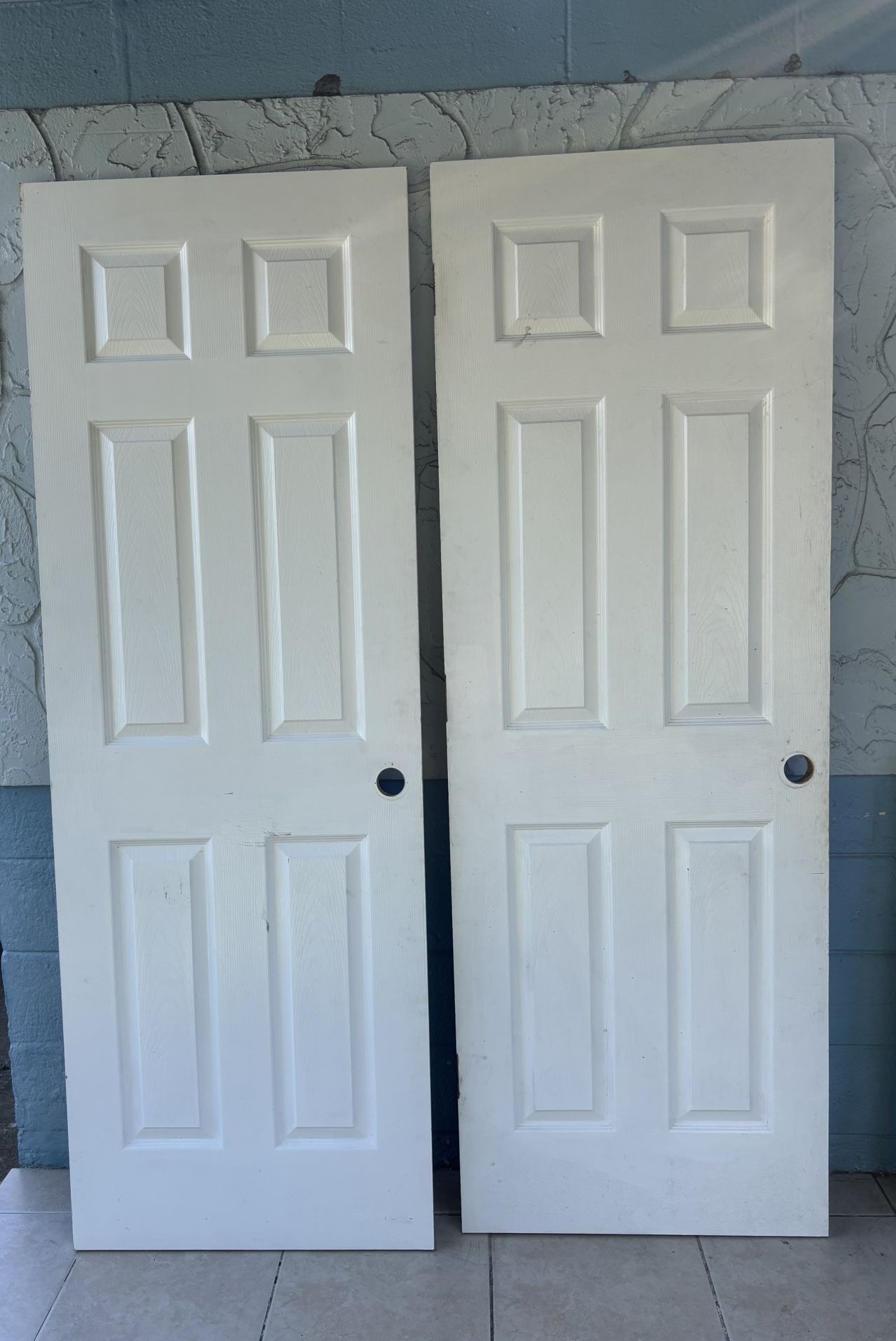 2 Interior Doors 80 x 28 (2 for $40)