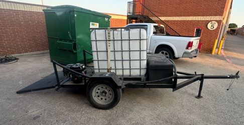 Pressure Washing Trailer - Washer ,Tank & Equipment  Included