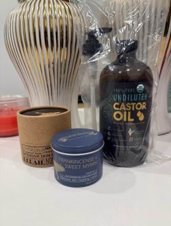 Balm of Gilead and 100% Pure Undiluted Castor Oil