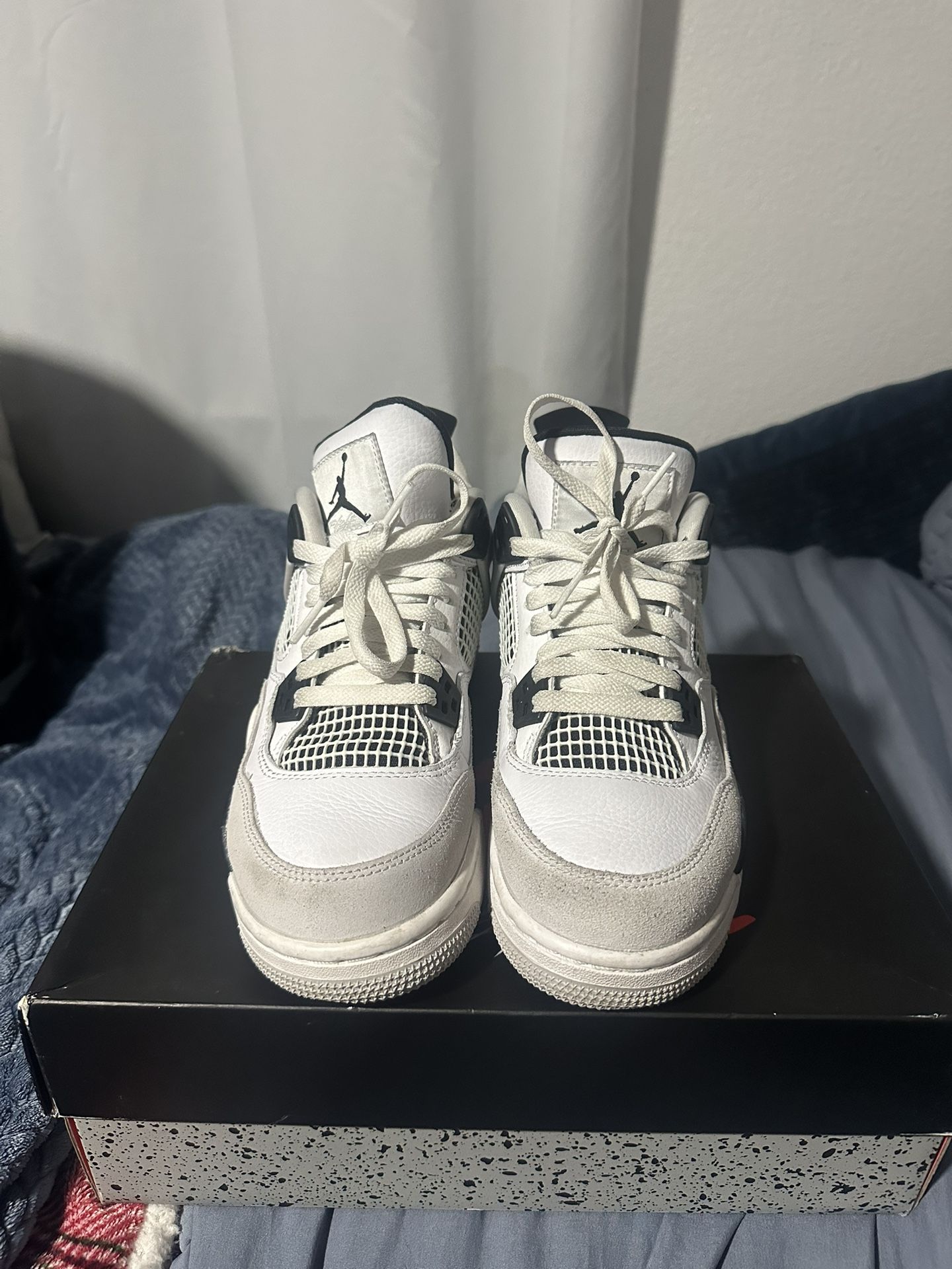 air jordan 4 retro gs military black 