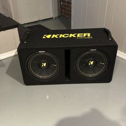 Two 12” Subwoofer 