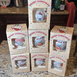  Vintage Hello Kitty Christmas Ornaments 