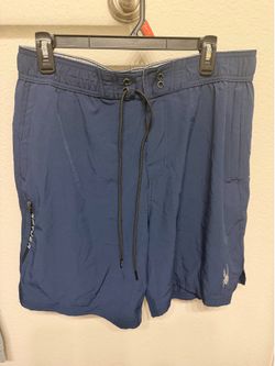 Spider Men’s Swim Shorts Blue Size Xl