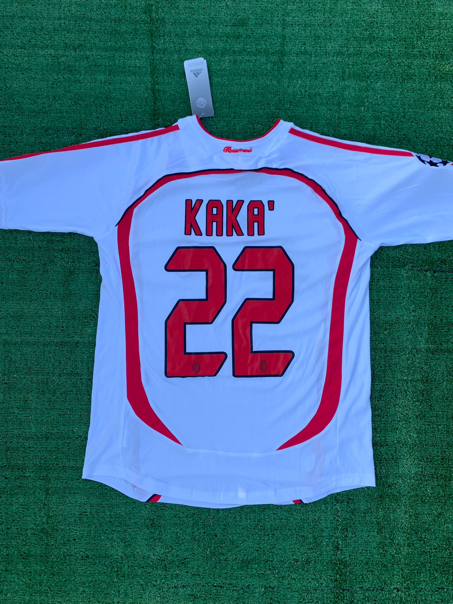 Ricardo Kaka #22 AC Milan 2006/07 Kit UCL Final Retro Jersey