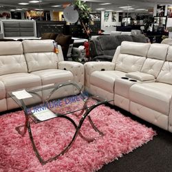 Beautiful White Diamond Sofa And Loveseat Living Room Furniture Set Now 65% Off For Pre-Black Friday Sale. Don’t Miss Out.