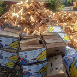 Firewood Bundles In A Banana Box Double A Store Bundle Clean And Ready To Burn 🔥 