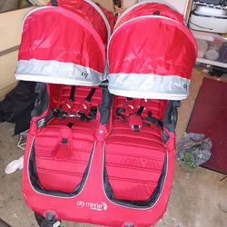(Red) Citi Mini Gt Double Stroller 