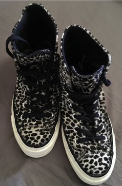 Chuck Taylor Converse Size Woman's 9 Dalmatian Print Calf Hair for Sale in  San Diego, CA - OfferUp