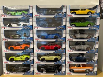 1/18 Maisto Lamborghini Porsche Jdm muscle car