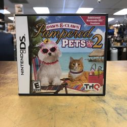 Nintendo Ds Paws & Claws Pampered Pets 2