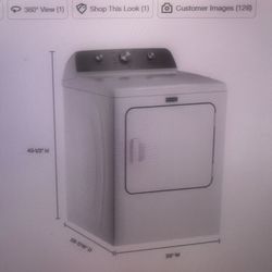 7.0 cu Ft. Vented Electric Dryer