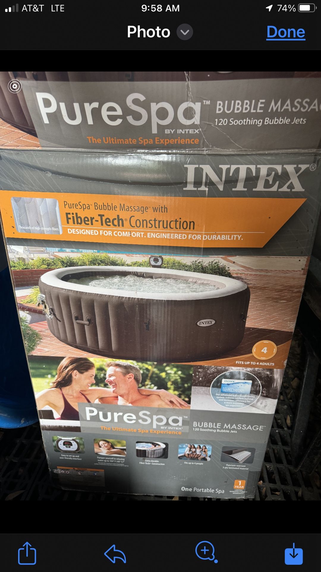 Intex Fiber Tech Spa