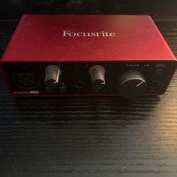 Audio Interface & Mic &Headphones