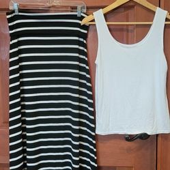 Ladies Skirt Set M/L