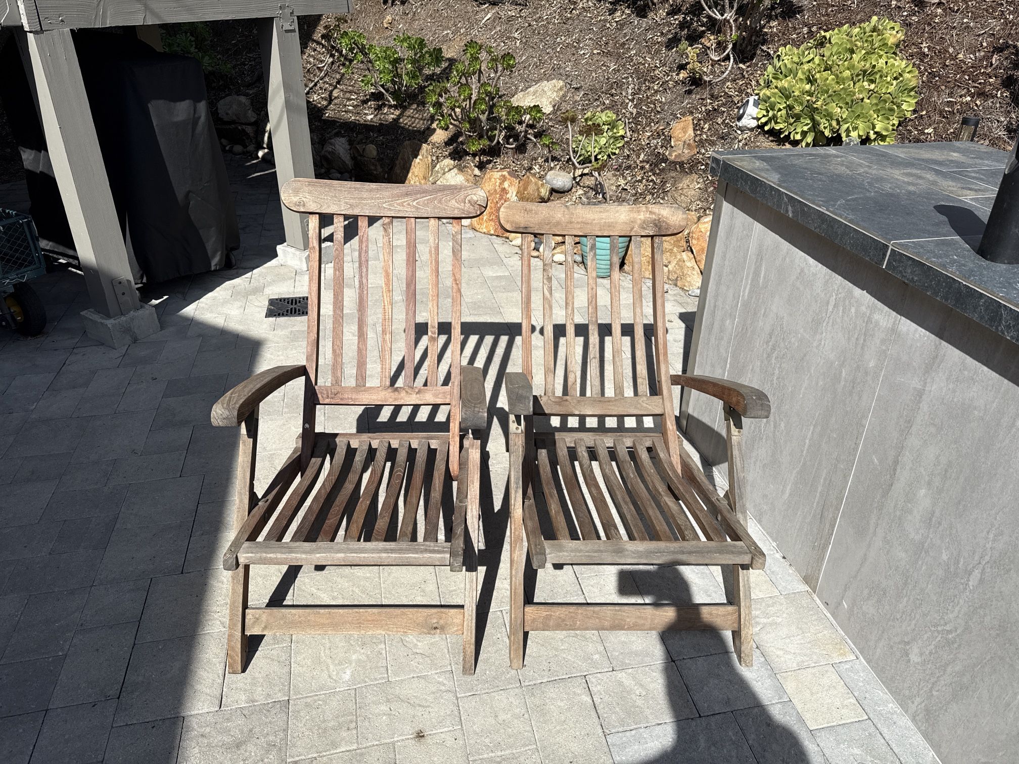 Teak Steamer Chairs