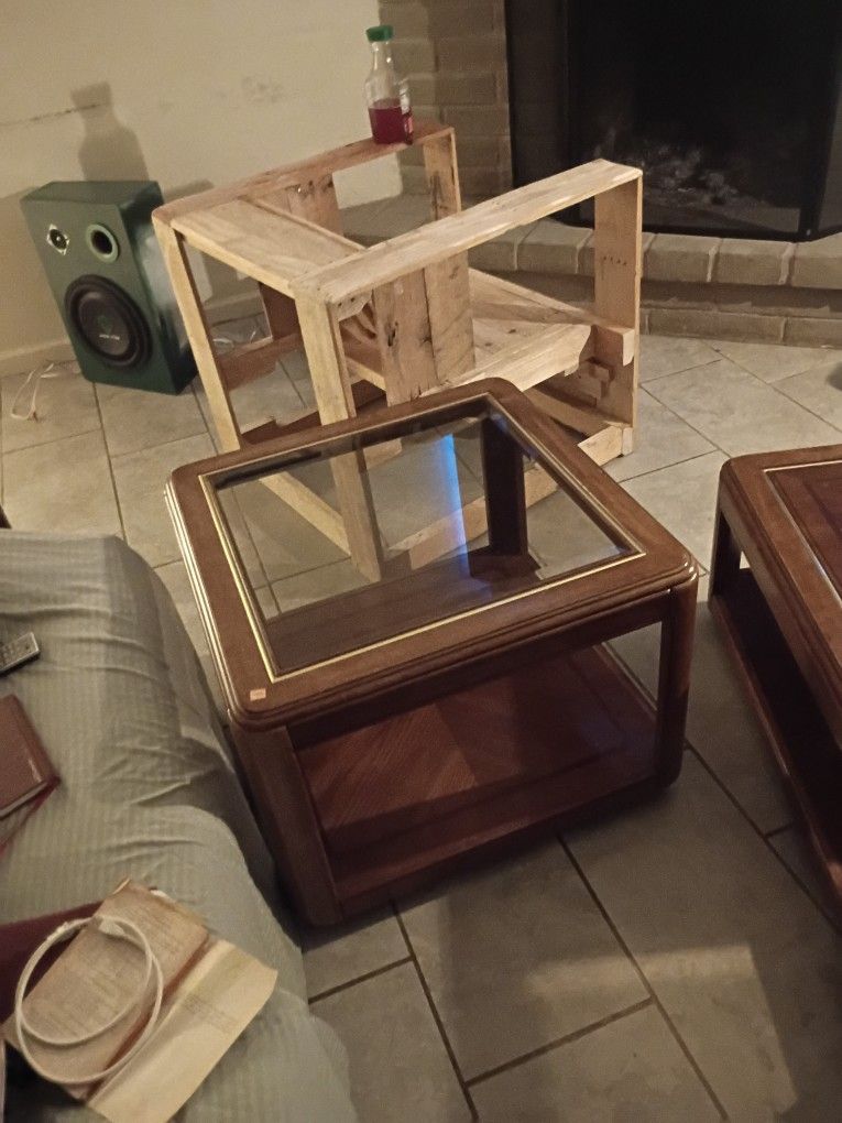 Coffee Table Two Side Tables