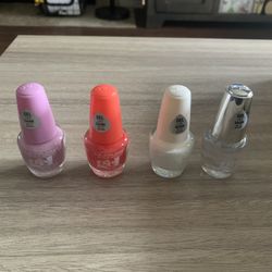 4 Bottles of L.A. Colors in Various Color Craze Gel Extreme Shine Gel Like Nail Polish NWT