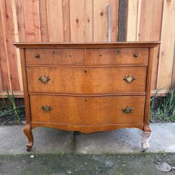 Antique Wood Dresser