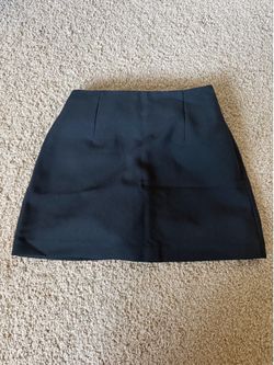 Abercrombie Black Mini Skort XS