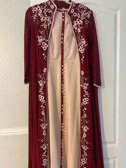 Unique two-piece abaya dress