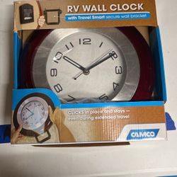 Rv Wall Clock Made By  Camco