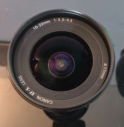 Canon 10-22mm wide angle lens