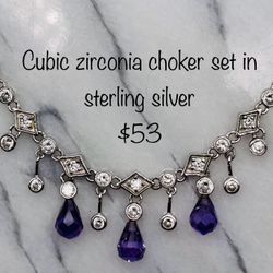 Sterling Silver Choker