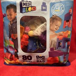 Mega Bloks First Builders Big Building Bag with Big Building Blocks