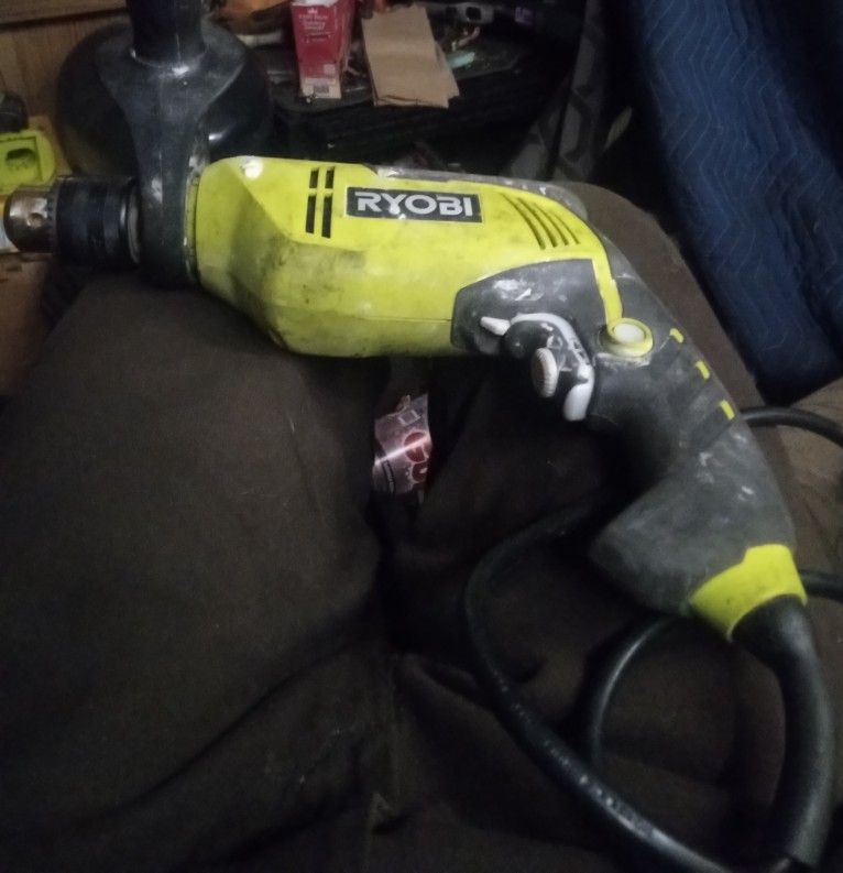 RYOBI CORDED DRILL