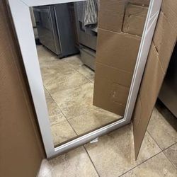 new 24 x 35 bath bathroom vanity mirror white
