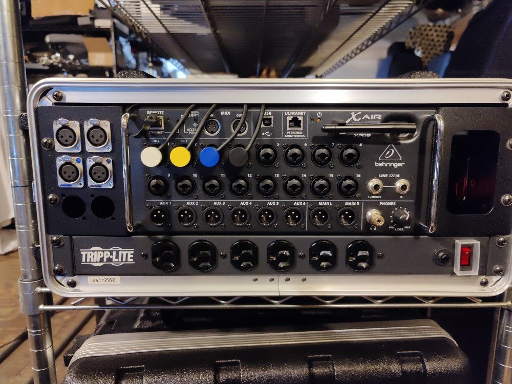 Behringer X Air 18 & 4 Pitch Correctors & Wifi