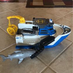 Boat With Shark 🦈 