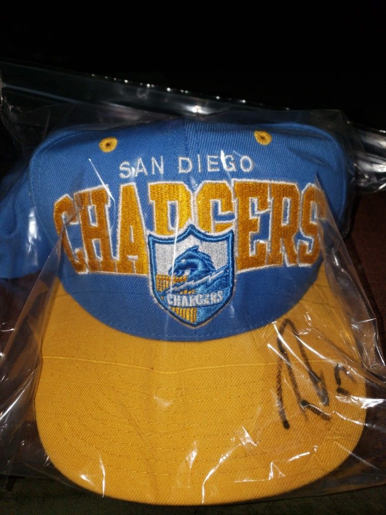 Philip Rivers Rivers Autographed Mitchell And Ness Snapback