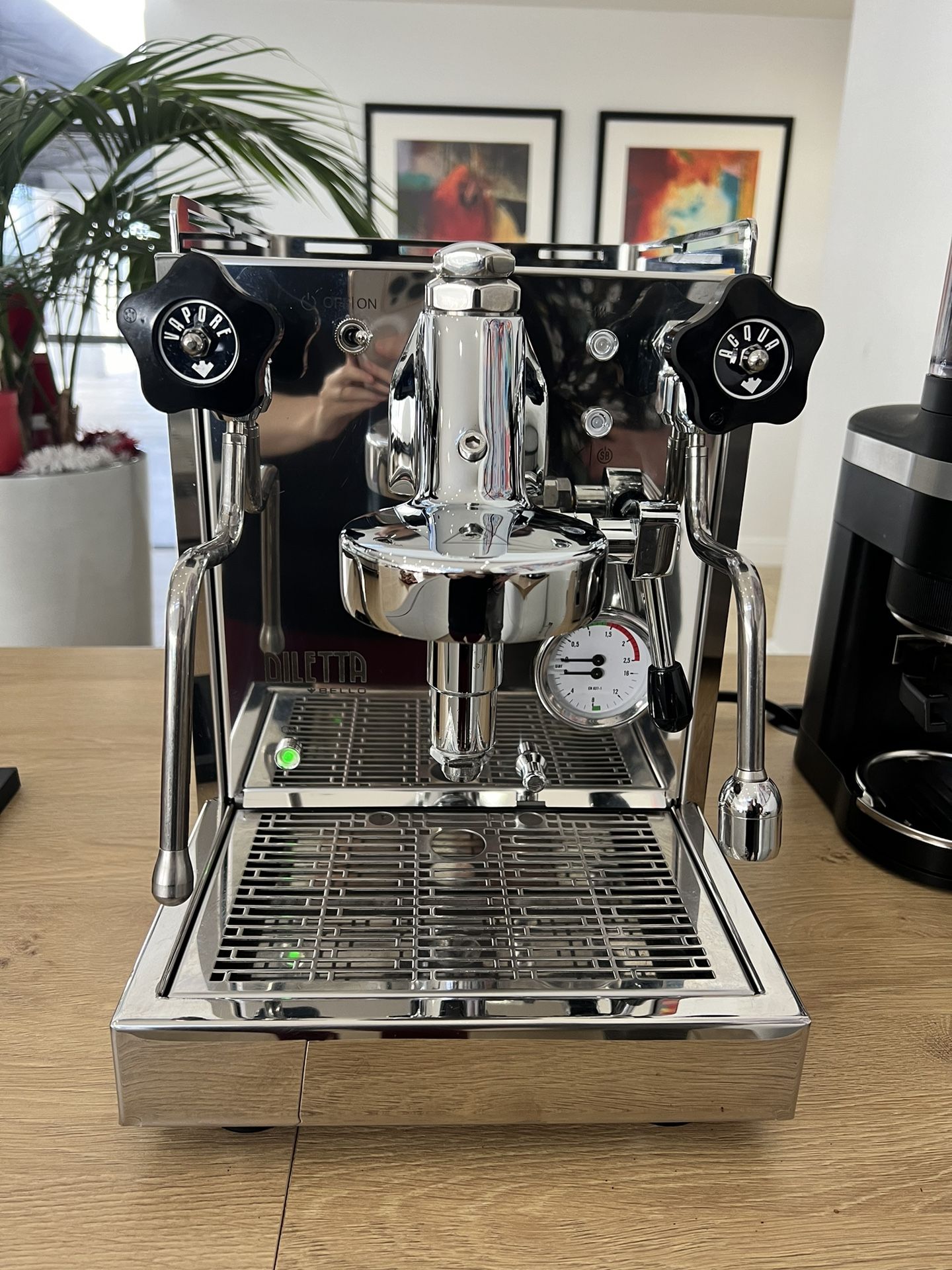 Diletta Bello Espresso Machine Stainless Steel