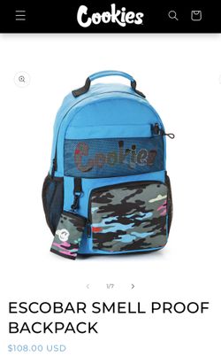 Cookies Escobar Smell Proof Backpack With Wallet