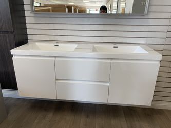 60 double sink vanity