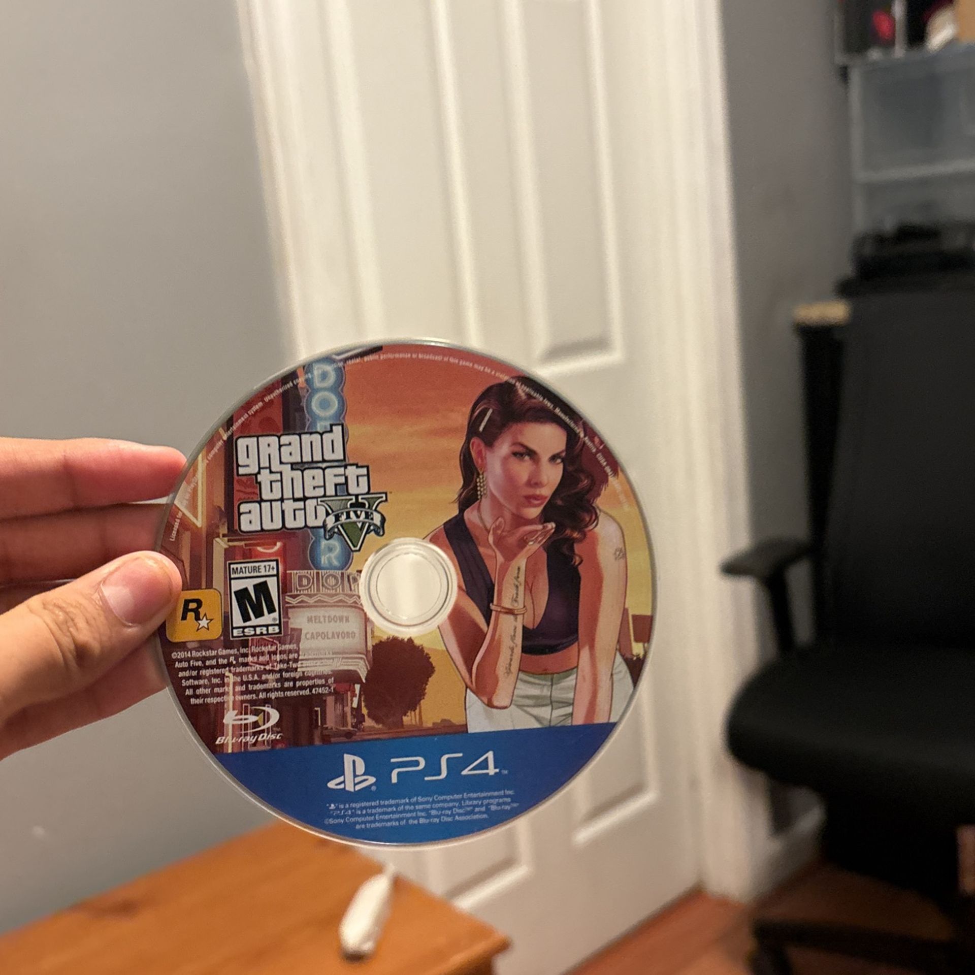 gta 5 ps4 editon no cover
