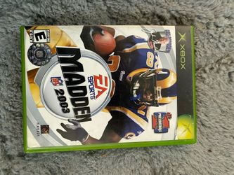 Madden NFL 2003 Xbox Game