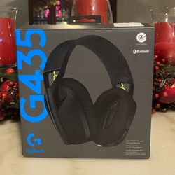 Logitech G435 Lightspeed Wireless Gaming Headset - Open Box - Black