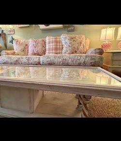 Shabby chic living room/office set