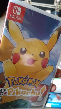 Pokemon Lets Go Pikachu... Nintendo Switch