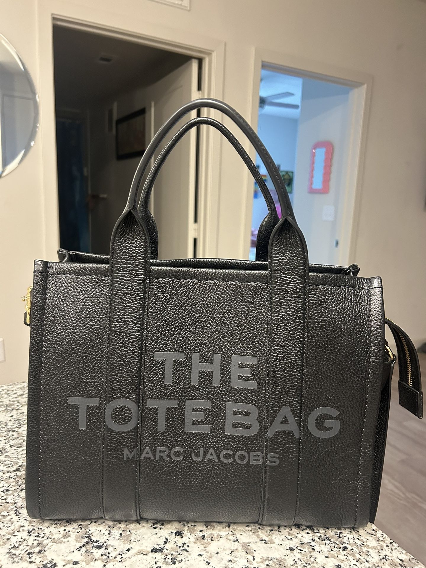 Medium Marc Jacob’s Leather Tote Bag