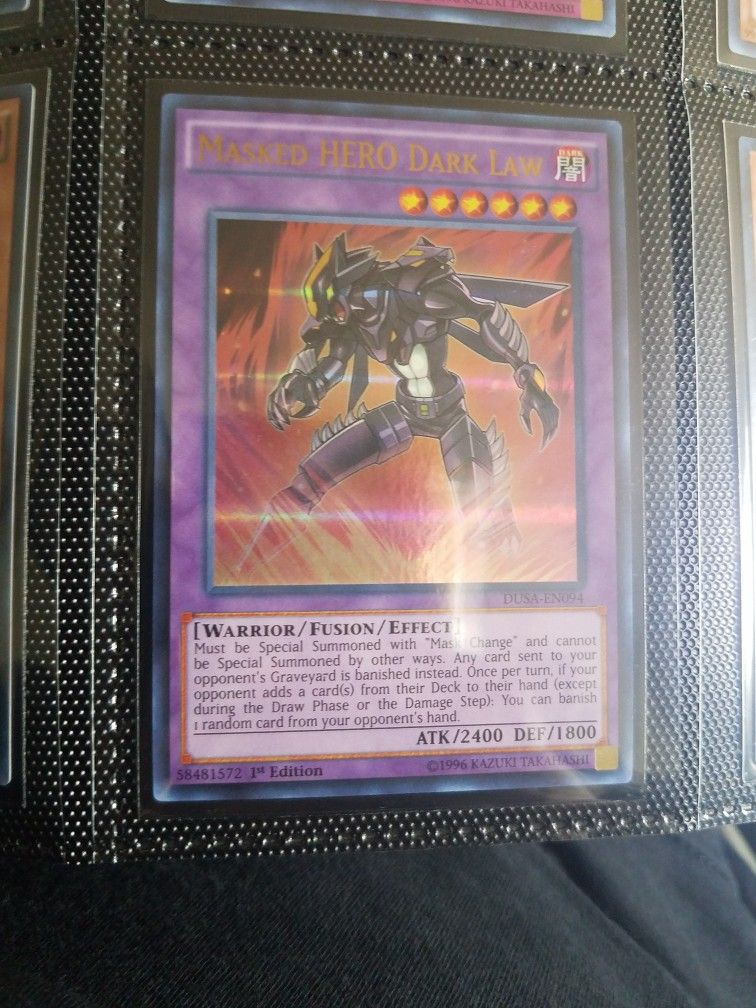 Masked HERO Dark Law Yugioh Card for Sale in San Diego, CA - OfferUp Masked HERO Dark Law Yugioh Card for Sale in San Diego, CA - OfferUp