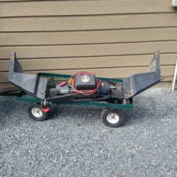 Custom Steel Jeep ZJ Bumper With Winch